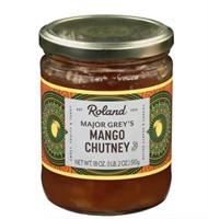 QTY 4 - Roland Major Grey’s Mango Chutney 18 oz