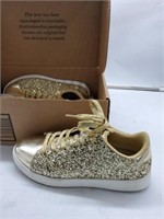 Lucky step 8.5 gold shoes