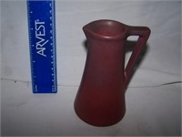 VAN BRIGGLE POTTERY PITCHER MARKED - 5"