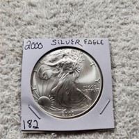 2000 Silver Eagle One Oz.