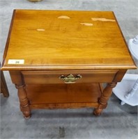 YOUNG REPUBLIC MAPLE END TABLE