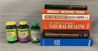 (3) Vitamins & (6) Holistic Healing Books