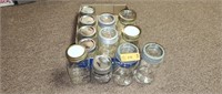 Canning Jars - Jewel, Gem, and Mason