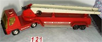 NYLINT Fire Truck-  Metal Antique withn working