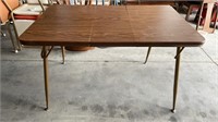 Vintage Arborite Top Kitchen Table w/Leaf