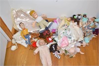 Group Lot of Dolls
