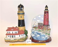 (2) Decorative Lighthouses