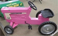 Ertl IH Farmall 966 Pink Pedal Tractor, NEW