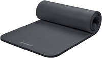 Retrospec Solana Yoga Mat 1" Thick W/nylon Strap