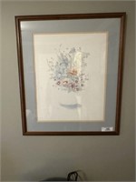 Artist Signed Watercolor Painting