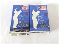10 1992 PGA Tour Golf Card Unopened Packs