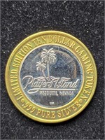 Player's Island Ltd Ed. $10 Gaming Token ....