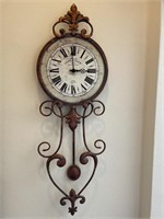 Bronze Finish ‘Cafe de la Tour Paris’ Wall Clock