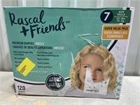 Rascal & Friends Diapers SIze 7