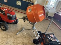 YARDMAX 5.0 CU. FT. ELECTRIC CONCRETE MIXER