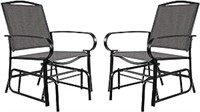 NEW Patio Sling Glider Chairs 2 Pack