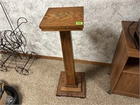 Oak Plant Stand