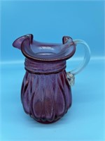 Art Glass Small Pitcher