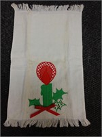 Vtg Fieldcrest Lustre finger towel, 17.5" x 10.5"