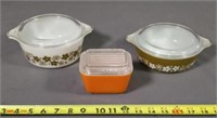 Pyrex Spring Blossom Casserole Dish, 1 pint w/Lid,