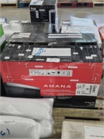 amana 1.6cuft microwave hood combo