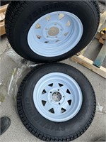 Trailer Tires Pair