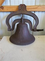 C.S. Bell and Co #2 1889 Cast Iron Bell and Yoke