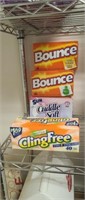 445 assorted dryer sheets, new