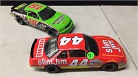 2-18 SCALE DIE CAST NASCARS