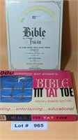 BIBLE TRIVIA BOARD GAMES -