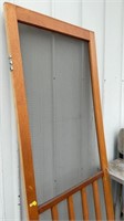 Screen door approximate size 31 by one by 81