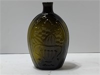 Antique Cornucopia Urn Glass Flask GIII-10