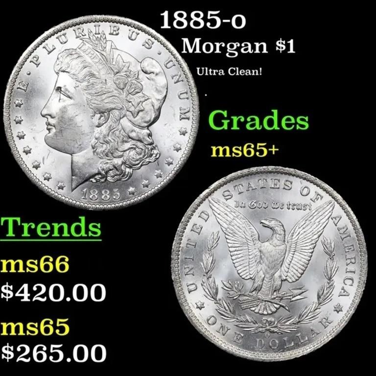 1885-o Morgan Dollar 1 Grades GEM+ Unc