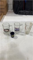 Miscellaneous lot of drinking glasses no shipping