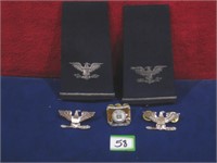 Air Force Colonel Shoulder Boards and Pins