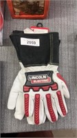 Lincoln electric gloves size L