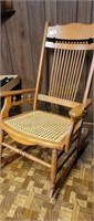 Cane Bottom Rocking Chair 25x19x39.5