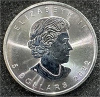 2022 Canada 1 OZ Silver Coin