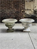Cast Stone Garden Urns