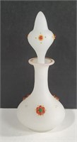 Vintage Fenton Bristol Satin Glass Bud Vase with