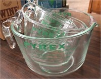 (3) Pyrex Glass Measuring Cups