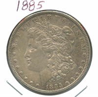 1885 Morgan Silver Dollar