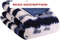 Life Comport Sherpa Fleece Throw (Blue)