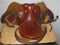 English Rittmeister saddle. #856435.