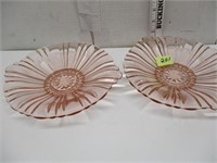 Early Pink Serving Bowls