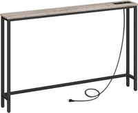 HOOBRO Console Table With Outlets
