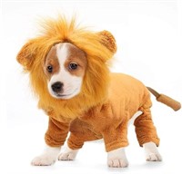 Rypet Dog Lion Costume Pet Clothes for Halloween