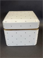 Norell N Monogram Porcelain Vanity Box