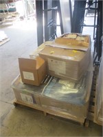 Pallet of face shields