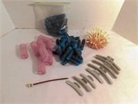 Vintage Hair Accessories, Curlers (used)